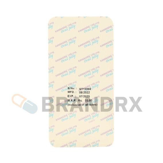 Kamagra Oral Jelly Flavoured 100 mg Ajanta Pharma